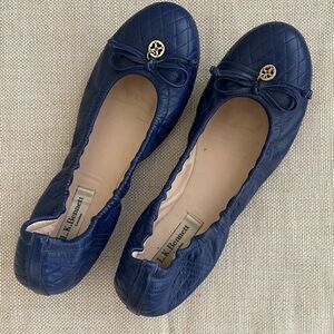 LK Bennet.  Royal Blue flats.